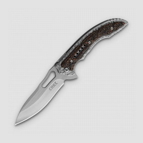 Нож складной Fossil Compact Designed by Flavio Ikoma, 8,7 см, CRKT, США, 