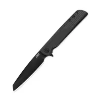 Нож полуавтоматический складной LCK+ Tanto Blackout, 8,2 см, CRKT, США видео продукта