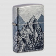 Зажигалка бензиновая Mountain Sketch 540 Tumbled Chrome, ZIPPO, США_00824770068044834811.jpg