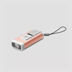 Фонарь - брелок светодиодный K6R Safety (502581), цвет серебристо-розовый, LED LENSER, Германия, Серия K