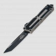 Нож автоматический фронтальный выкидной Scarad II, 10 см, MICROTECH, США_00823070066845811913.jpg