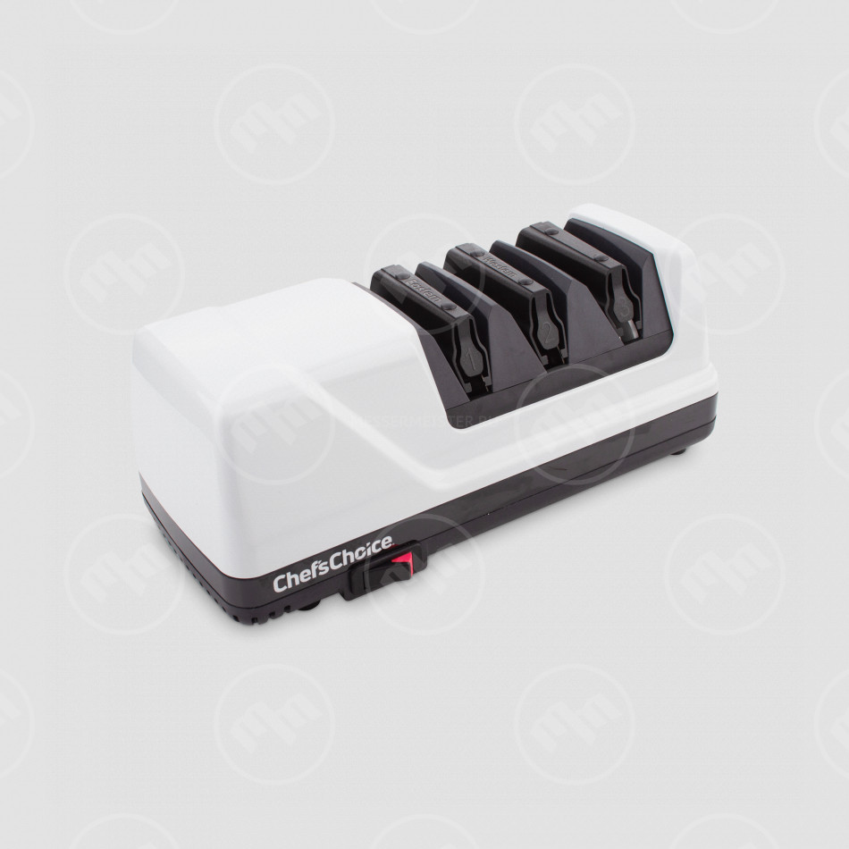 Точилка электрическая для заточки ножей, белая, серия Knife sharpeners, Chef'sChoice, США