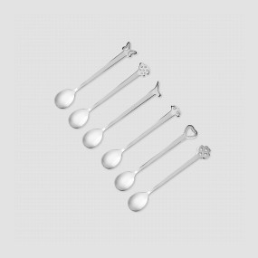 Набор кофейных ложек, 6 штук, серия Evento, THE LUXURY ART MEPRA, Италия, Столовые приборы и сервировка