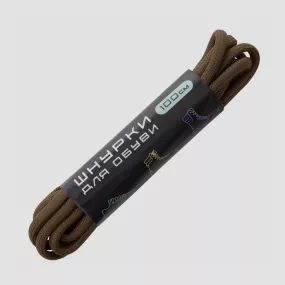 Шнурки из паракорда, 100 см, олива, CORD, Россия, Шнурки CORD