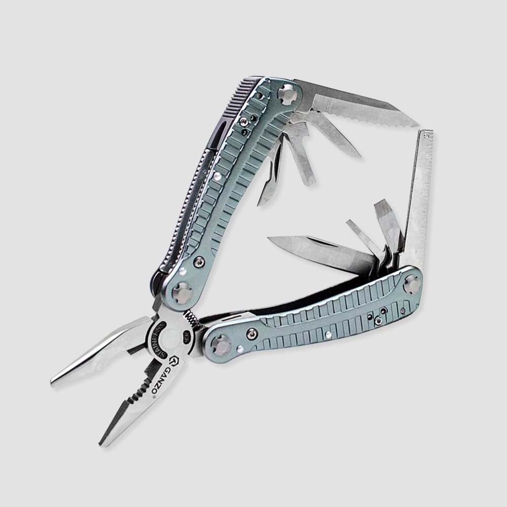 Мультитул складной, 22 функции, GANZO, Китай
