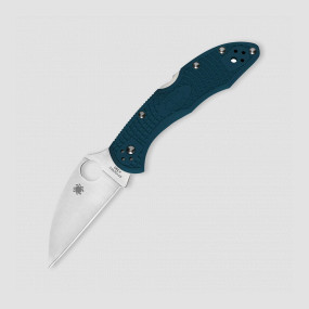 Нож складной Delica Wharncliffe 7,3 см, сталь K390, SPYDERCO, США, Городские EDC-ножи