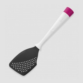 Лопатка перфорированная, с каплесборником, 34 см, серия Kitchen Tools, TREBONN, Италия, Аксессуары кухонные