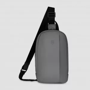 Рюкзак на одно плечо Travel Essentials, 5 л, полиэстер, серый, VICTORINOX, Швейцария, Рюкзаки