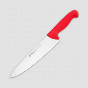 Профессиональный поварской кухонный нож 25 см, рукоять красная, серия 2900, ARCOS, Испания, ARCOS (Испания)