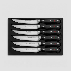 Набор кухонных ножей для стейка 6 штук, 12 см, серия Classic, WUESTHOF, Золинген, Германия, WUESTHOF (Германия)