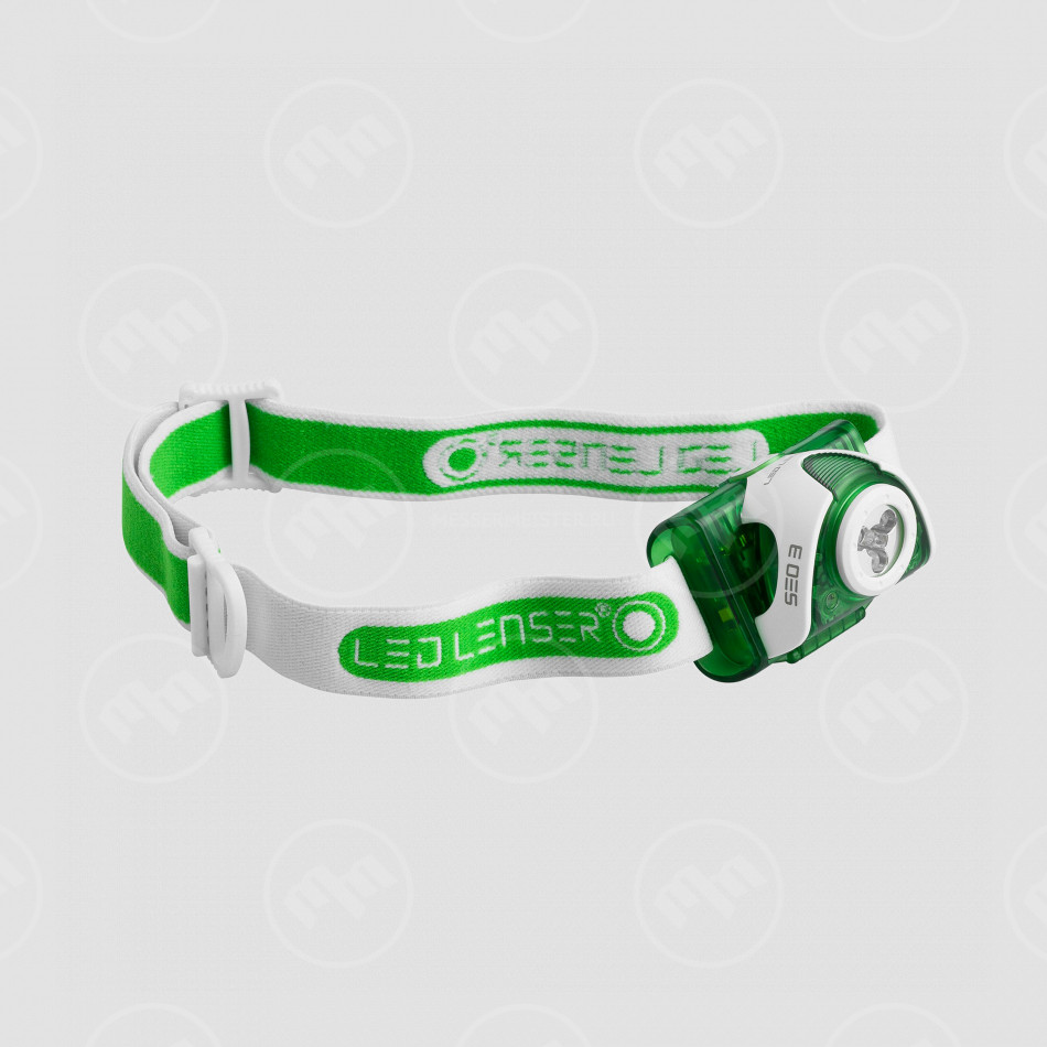 Фонарь налобный, цвет: зеленый, 6103, LED LENSER, Германия