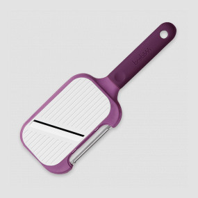 Терка и овощечистка 2-в-1, с ручкой, 25 см, фиолетовая, серия Kitchen Tools, TREBONN, Италия, TREBONN (Италия)