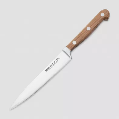 Нож для нарезки, 16 см, серия Classic Walnut, BERGER CUTLERY, Германия, 