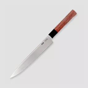 Нож кухонный, для нарезки хамона, 20.0 см, серия Seki Mogoroku Redwood, KAI, Япония, KAI (Япония)