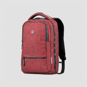 Рюкзак Rotor, объем: 14 л, размер: 41 х 26 х 19 см, материал: полиэстер 600D, цвет: бордовый, WENGER, Швейцария, Рюкзаки WENGER