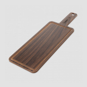 Доска композитная с желобом для сервировки и подачи, 36х12см, орех, серия ProFashion, ComposeEat, Россия, Сервировочные доски COMPOSE EAT