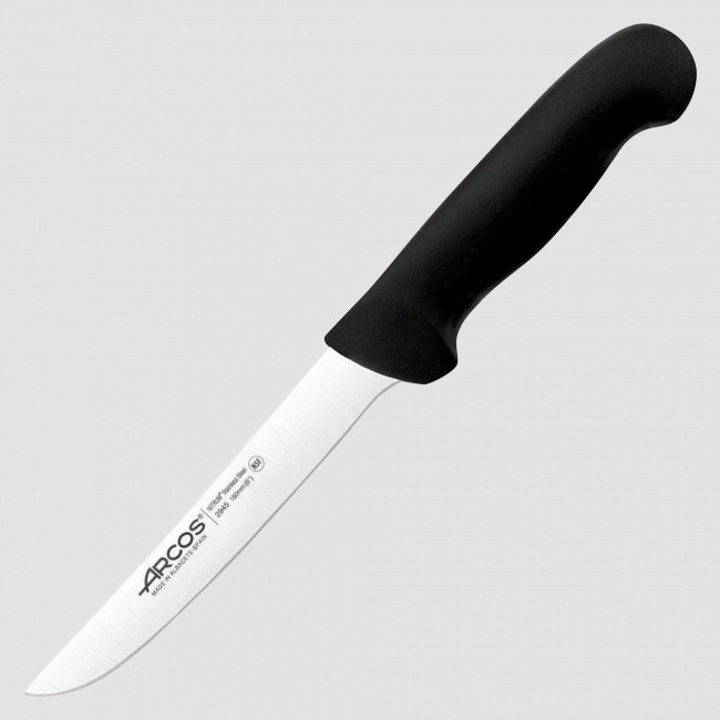 Нож кухонный обвалочный 16 см, рукоять - черная, серия 2900, ARCOS, Испания