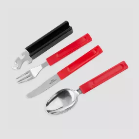 Набор походный столовых приборов Camping, FOX, Италия, Походные аксессуары FOX KNIVES