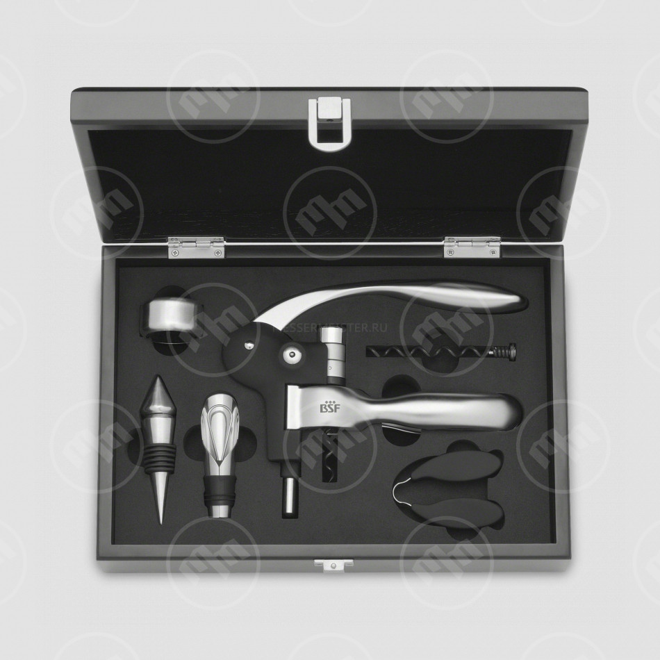 Набор сомелье, 6 предметов, размер: 29,8 х 21,2 х 9,3 см, материал: нержавеющая сталь, ZWILLING J.A. HENCKELS, Германия