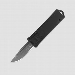 Нож автоматический фронтальный выкидной USB OTF, 4,5 см, серия Boker Plus, BOKER, Германия, Ножи с автоматическим выбросом