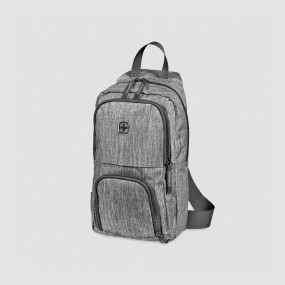 Рюкзак городской на одно плечо Console, размер: 33 х 19 х 12 см, цвет: серый, WENGER, Швейцария, WENGER (Швейцария)