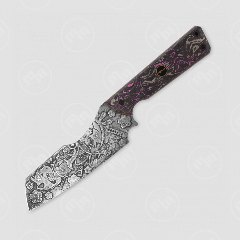 Нож с фиксированным клинком Карачун, 12 см, ВОЛЧИЙ ВЕК, Россия