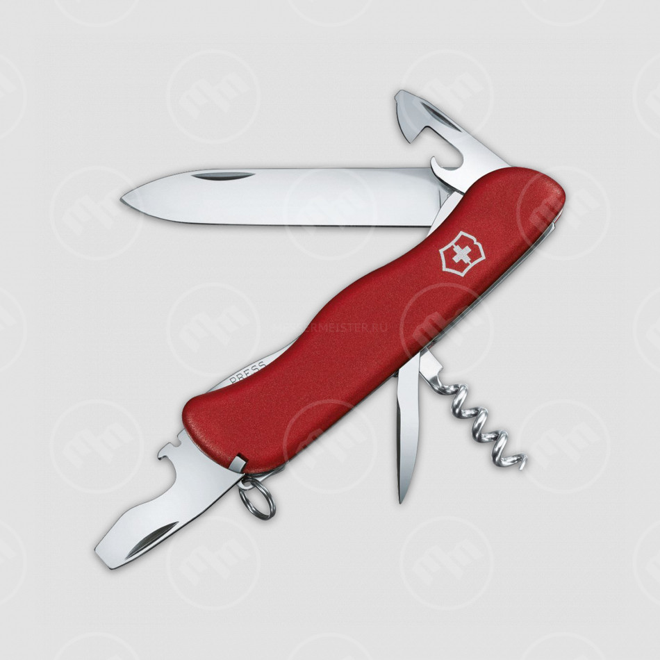 Нож швейцарский многофункциональный складной Picknicker, 11 функций, 8.5 см, VICTORINOX, Швейцария