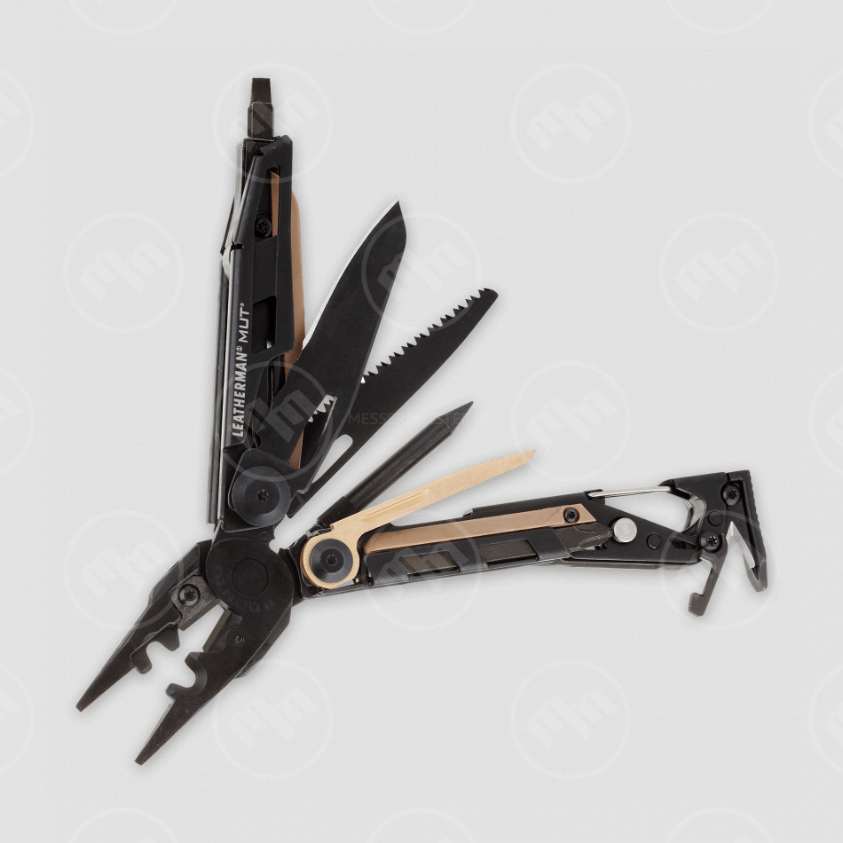 Мультитул Leatherman MUT EOD, 15 инструментов, материал: нержавеющая сталь, цвет: черный, LEATHERMAN, США