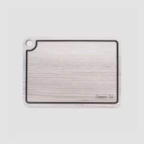 Доска композитная разделочная с желобом, 29x20 см, белое дерево, серия Elegance, ComposeEat, Россия, COMPOSE EAT (Россия)