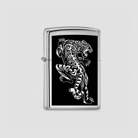 Зажигалка Tigre Satin Chrome, ZIPPO, США, Зажигалки