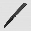 Нож полуавтоматический складной LCK+ Tanto Blackout, 8,2 см, CRKT, США_00804400061905682139.jpg