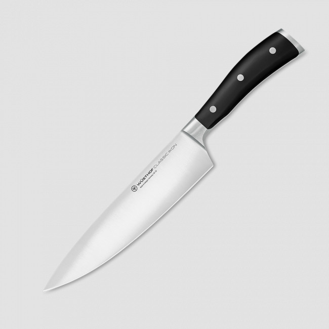 Профессиональный поварской кухонный нож 20 см, серия Classic Ikon, WUESTHOF, Золинген, Германия