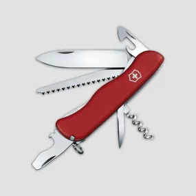 Нож швейцарский многофункциональный складной Forester, 12 функций, 9.1 см, VICTORINOX, Швейцария, Для отдыха и туризма