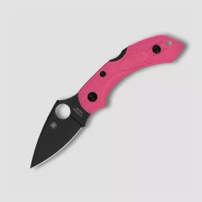 Нож складной Dragonfly 2 FRN Pink Black Blade, 5,8 см, SPYDERCO, США, SPYDERCO (США)