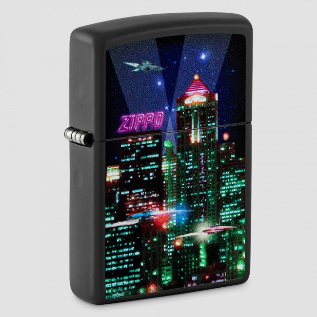 Зажигалка бензиновая Cyber City, ZIPPO, США