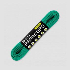 Паракорд 550 emerald green, 30 м, серия Cord 550, CORD, Россия, CORD (Россия)