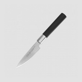 Нож кухонный, для чистки овощей и фруктов, 10.0 см, серия Wasabi Black, KAI, Япония, KAI (Япония)