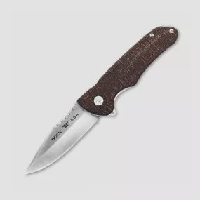 Нож складной Sprint Pro Brown, 7,9 см, материал клинка: сталь порошковая Crucible CPM S30V, материал рукояти: микарта, BUCK, США, Ножи туристические складные