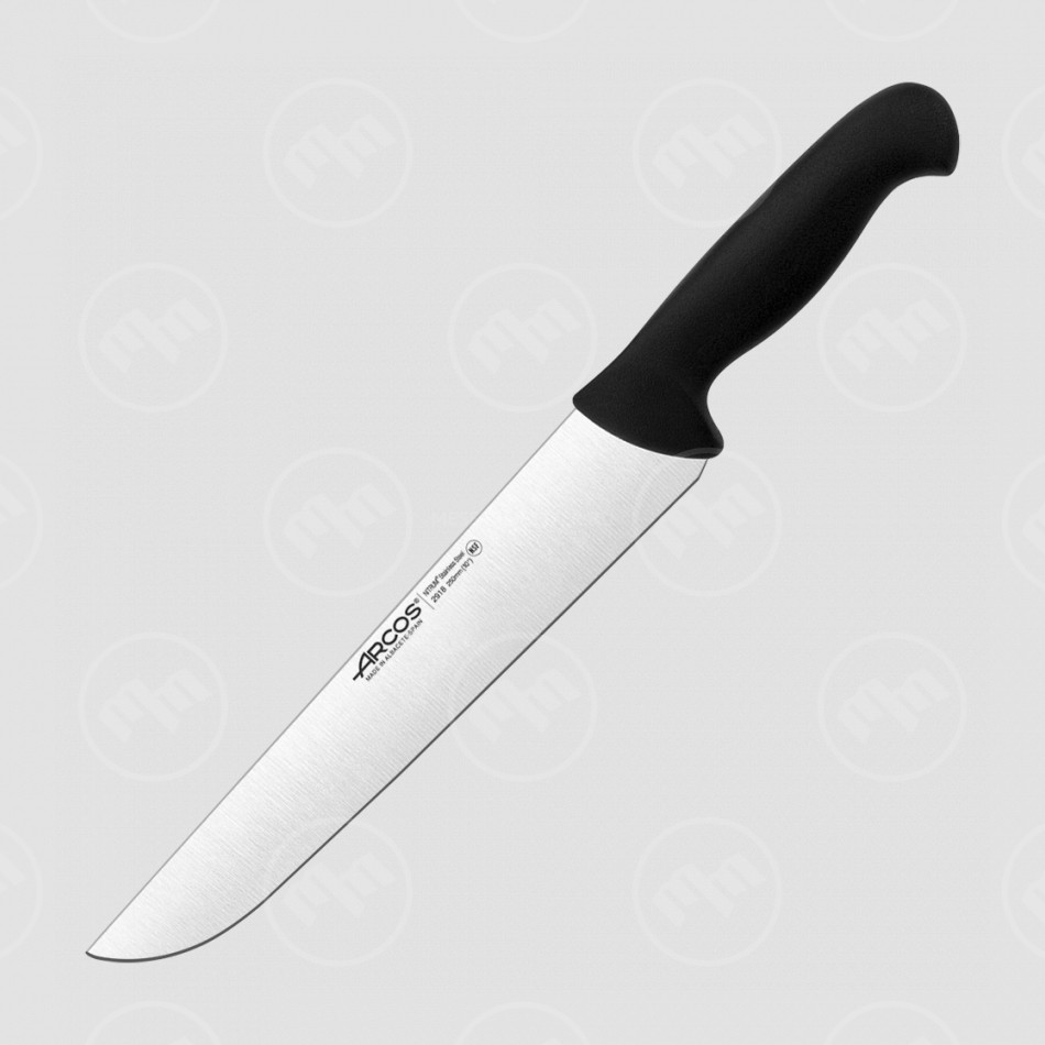 Нож кухонный для разделки 25 см, рукоять - черная, серия 2900, ARCOS, Испания
