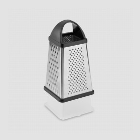 Металлическая терка из нержавеющей стали с контейнером 25 см, серия Technicus Square, Westmark, Германия, WESTMARK (Германия)