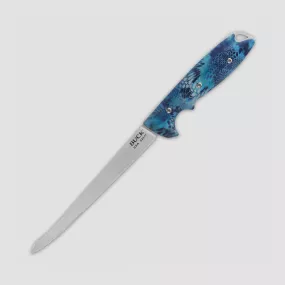 Нож с фиксированным клинком Abyss Fillet, 15,2 см, материал клинка: сталь 420HC, материал рукояти: термопластик GRN, BUCK, США, Ножи рыбацкие