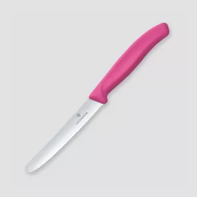 Нож кухонный универсальный для томатов Swiss Classic 11 см, VICTORINOX, Швейцария, 