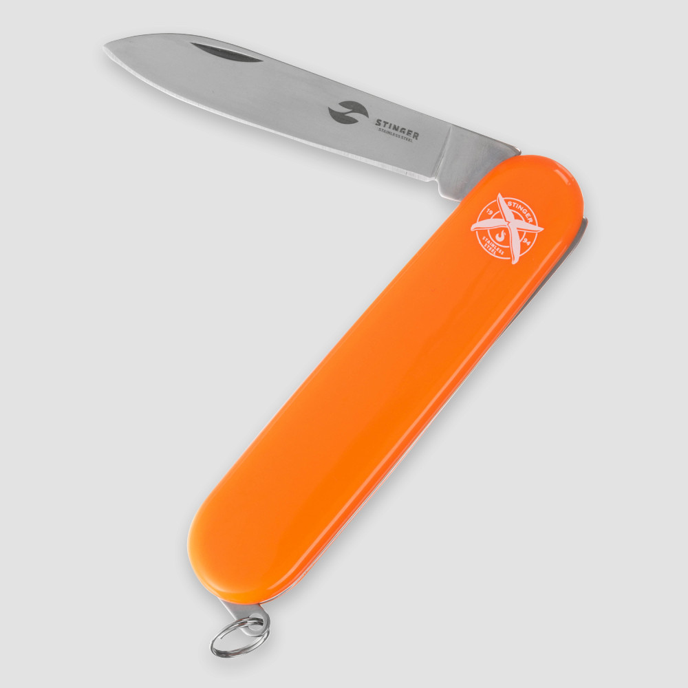 Нож многофункциональный складной, 6,7 см, STINGER, Россия