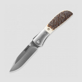 Нож полуавтоматический складной Carson M4 Stag, 8,2 см, CRKT, США, 