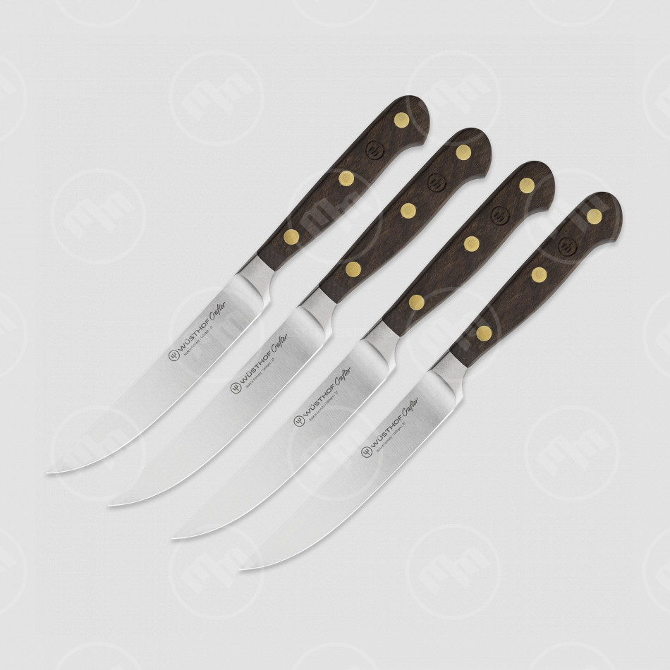 Набор кухонных ножей для стейка 4 штуки, серия Crafter, WUESTHOF, Золинген, Германия