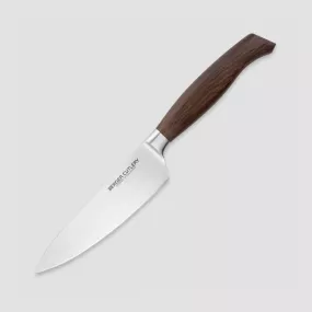 Нож поварской, 16 см, серия Ergo Line Smoked Oak, BERGER CUTLERY, Германия, Ergo Smoked oak BERGER CUTLERY
