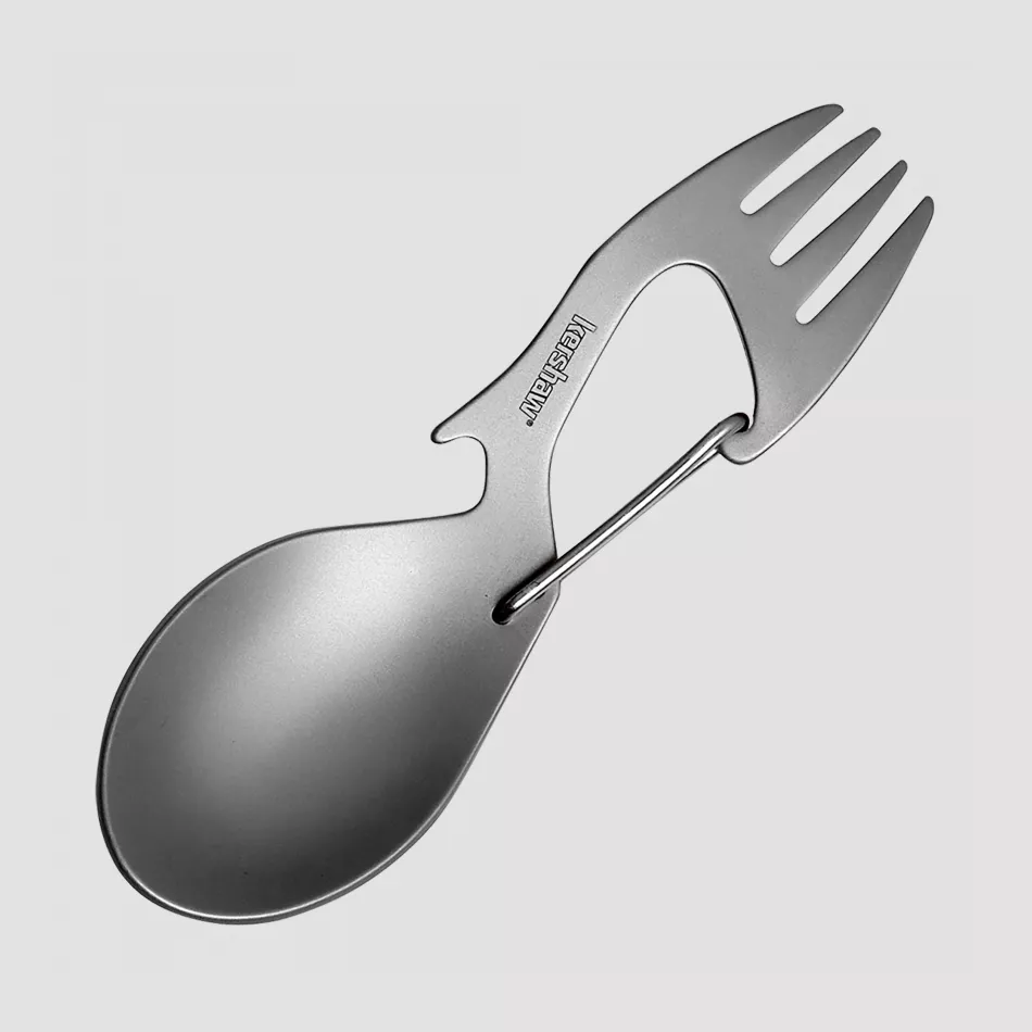 Вилка - ложка Kershaw Ration Fork and Spoon Tool, 11,8 см, KERSHAW, США