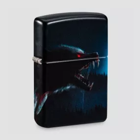 Зажигалка бензиновая Horror Wolf, ZIPPO, США, Зажигалки ZIPPO