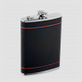 Фляга, 240 мл, сталь, черный, S. QUIRE, Италия