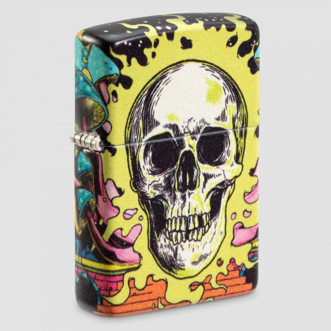 Зажигалка бензиновая Skull Design, ZIPPO, США